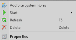 Add Site System Roles