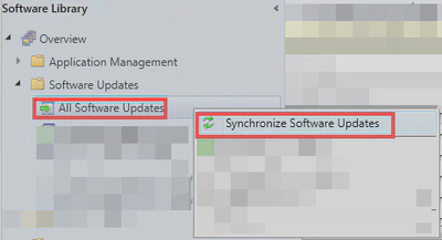 Synchronize Software Updates