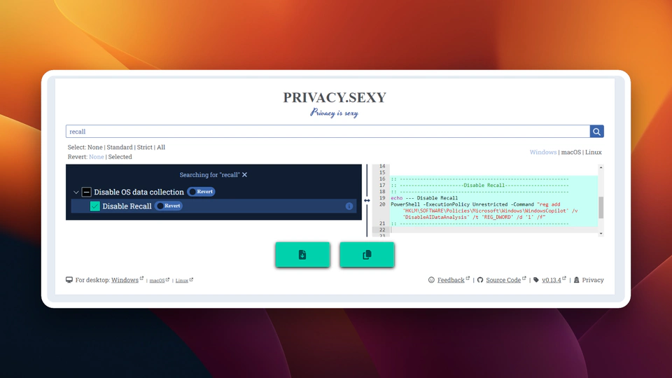 Recall - Security Risks, TotalRecall Exploit, and How to Disable It